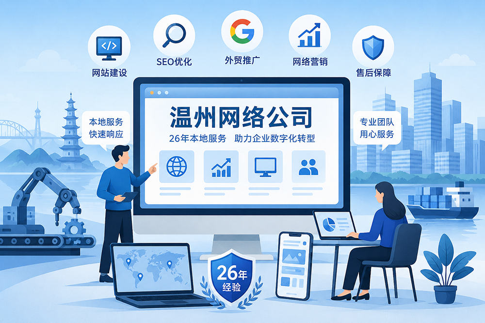 温州网络公司选择指南：26年本地服务经验教你避开常见问题
