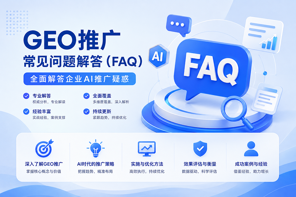 GEO推广常见问题解答（FAQ）：全面解答企业AI推广疑惑
