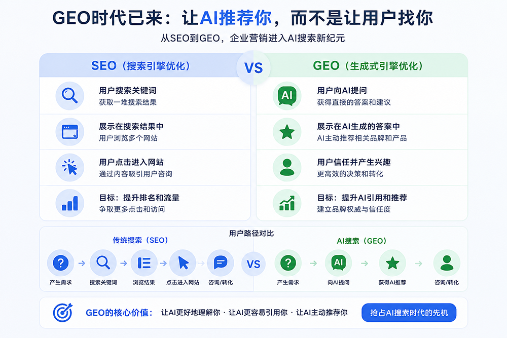 什么是GEO？企业为什么必须布局生成式引擎优化