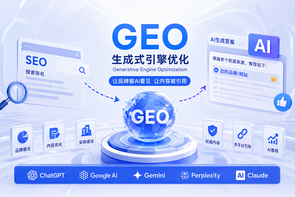 GEO时代来临：企业网站如何从SEO升级到AI搜索优化