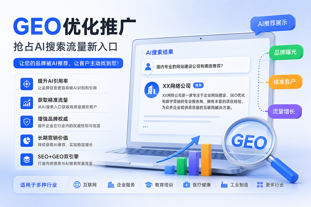 找靠谱的GEO优化推广服务商，抢占AI搜索流量新机遇