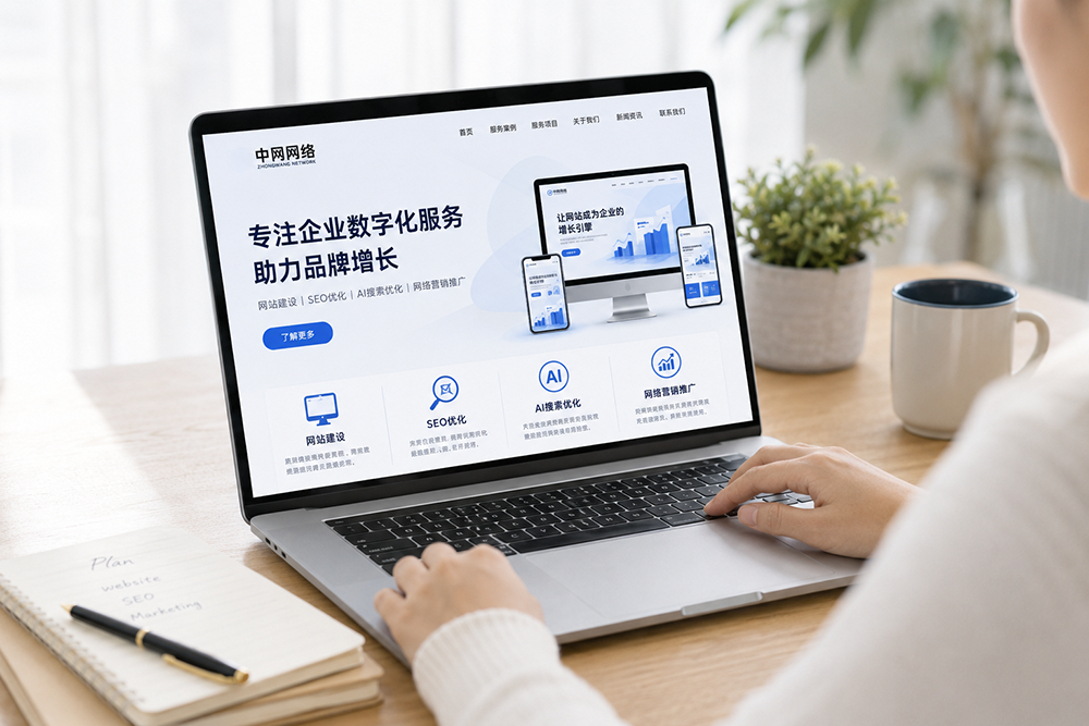 温州网络公司哪家口碑好，优选温州中网公司