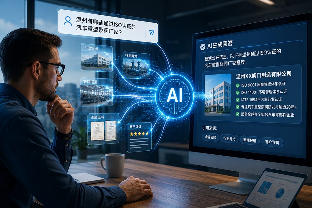 从 SEO 到 GEO：温州传统制造企业如何在生成式搜索时代抢占流量红利？