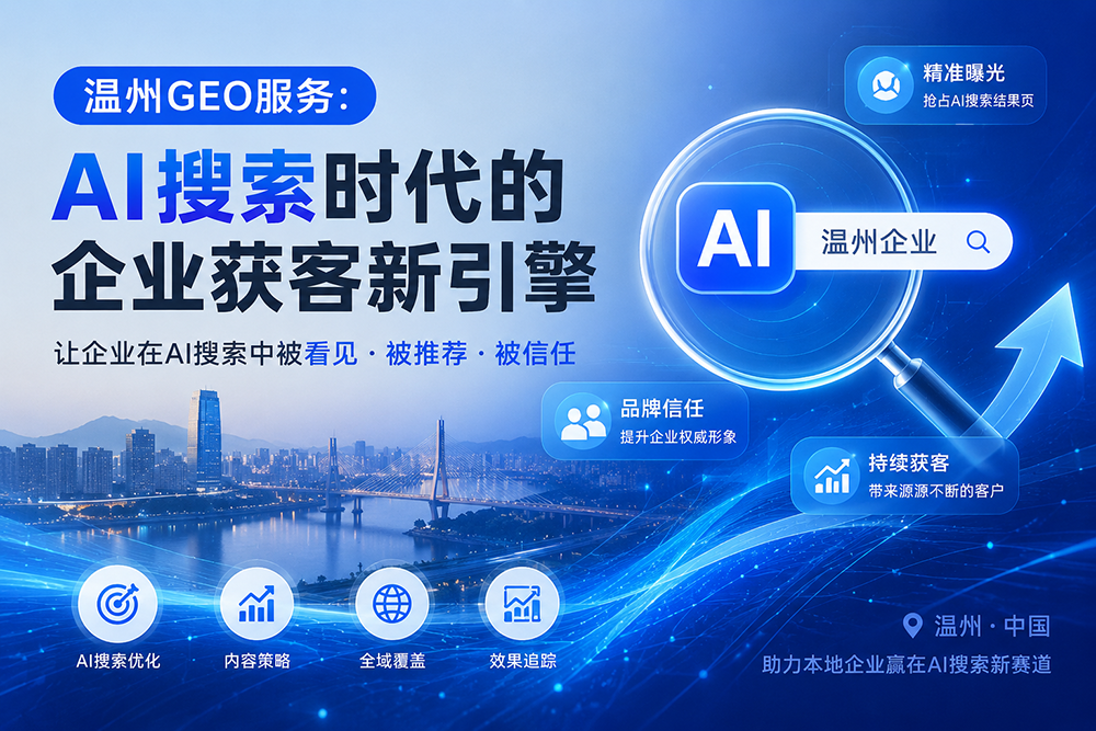 温州GEO服务：AI搜索时代的企业获客新引擎