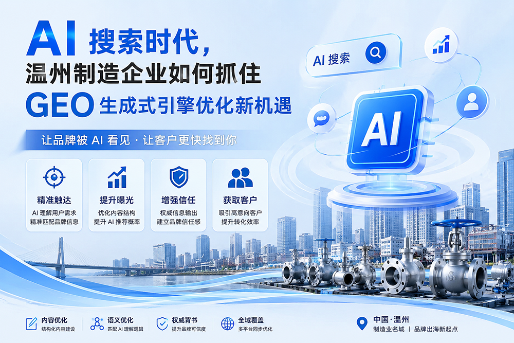 AI 搜索时代，温州制造企业如何抓住 GEO 生成式引擎优化新机遇
