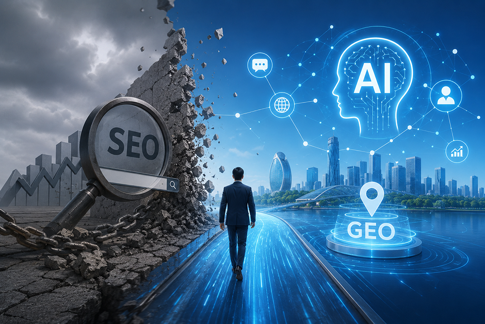 传统SEO正在失效？温州企业如何抢占 AI 搜索（GEO）时代的获客红利