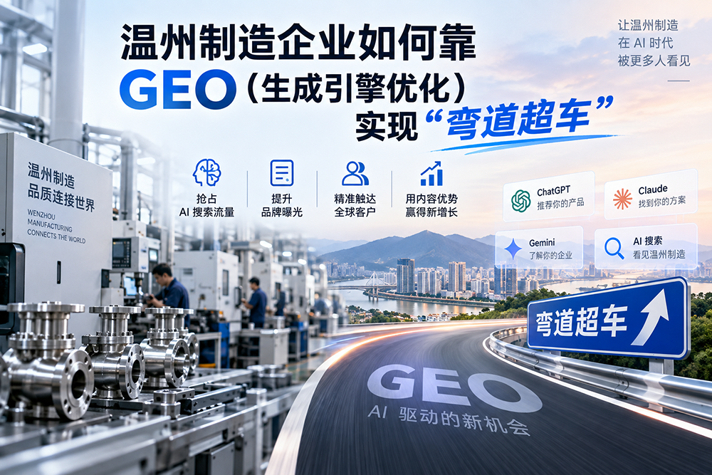 温州制造企业如何靠GEO（生成引擎优化）实现“弯道超车”