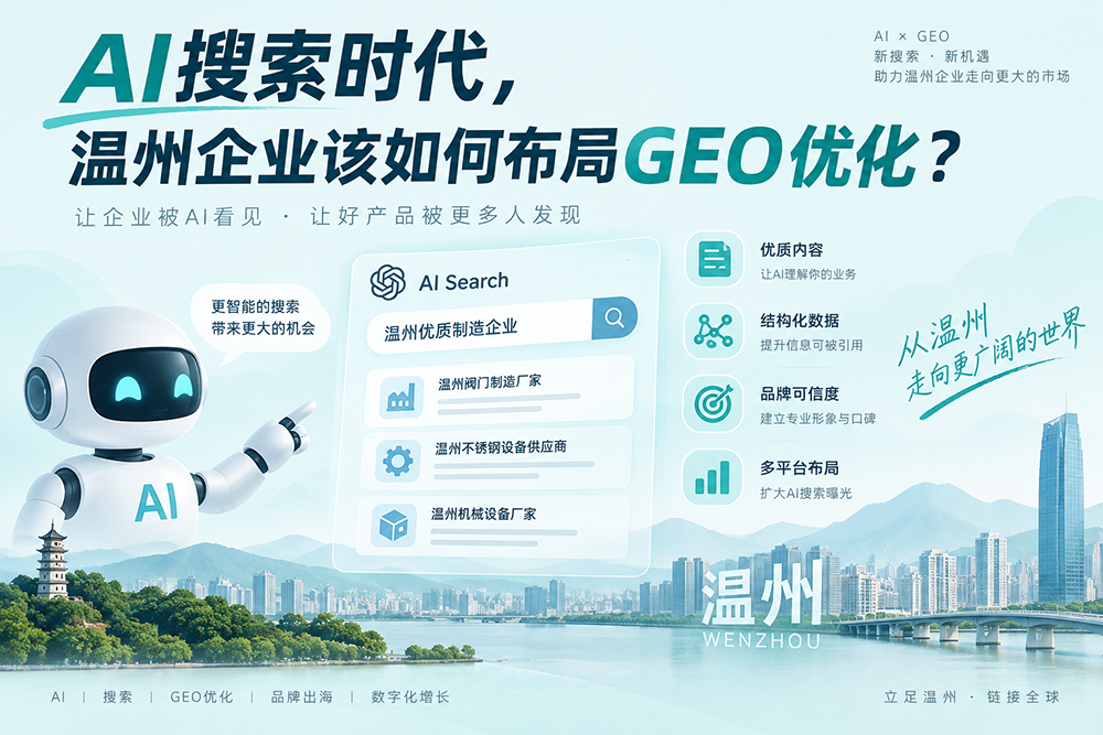 AI搜索时代，温州企业该如何布局GEO优化？