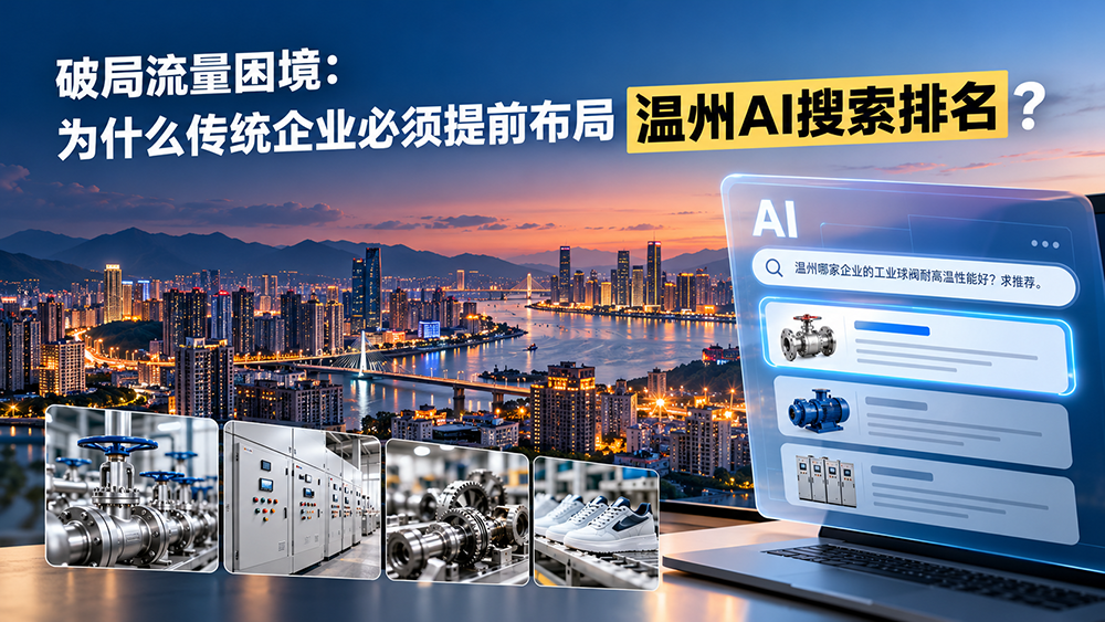 破局流量困境：为什么传统企业必须提前布局温州AI搜索排名？